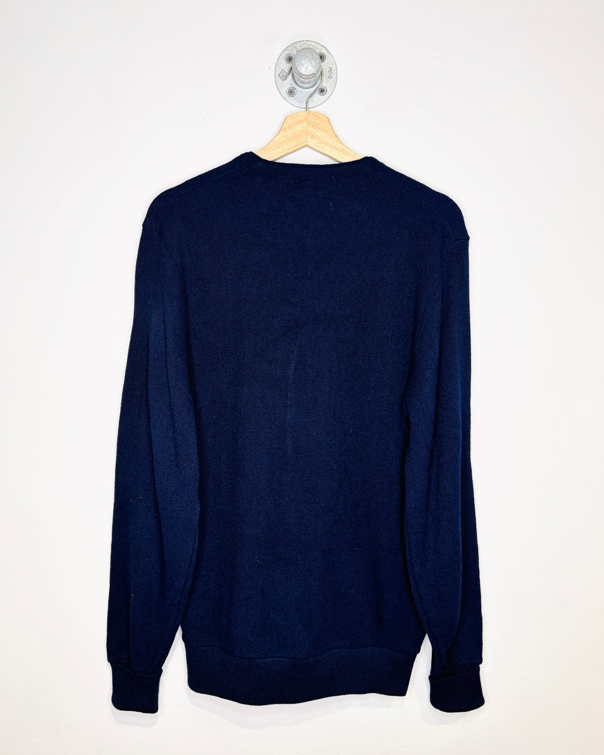 Vintage 90s David Taylor Navy Cardigan