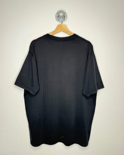 Vintage 90s Airedales Black Tee Shirt