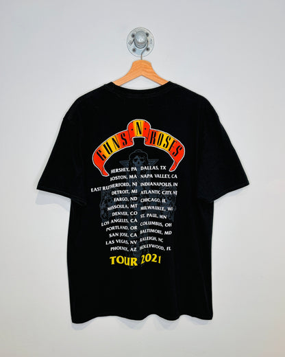 Guns ‘N Roses Appetite For Destruction Logo Black Tee Shirt