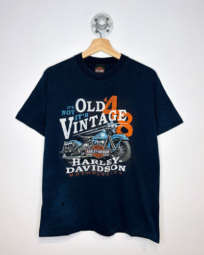 Harley Davidson Round Rock Texas Navy Tee Shirt