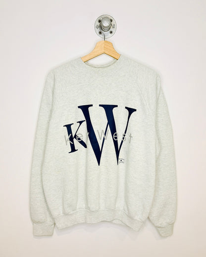 Vintage 90s Key West “CK” Grey Crewneck Sweatshirt