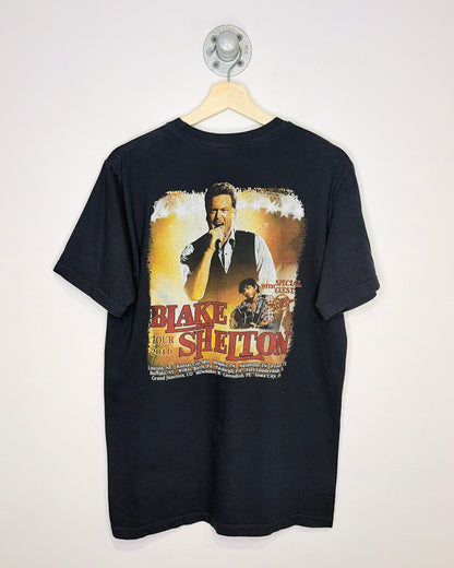 Blake Shelton Tour Black Tee Shirt