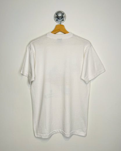 Vintage 90s Life Striders White Tee Shirt