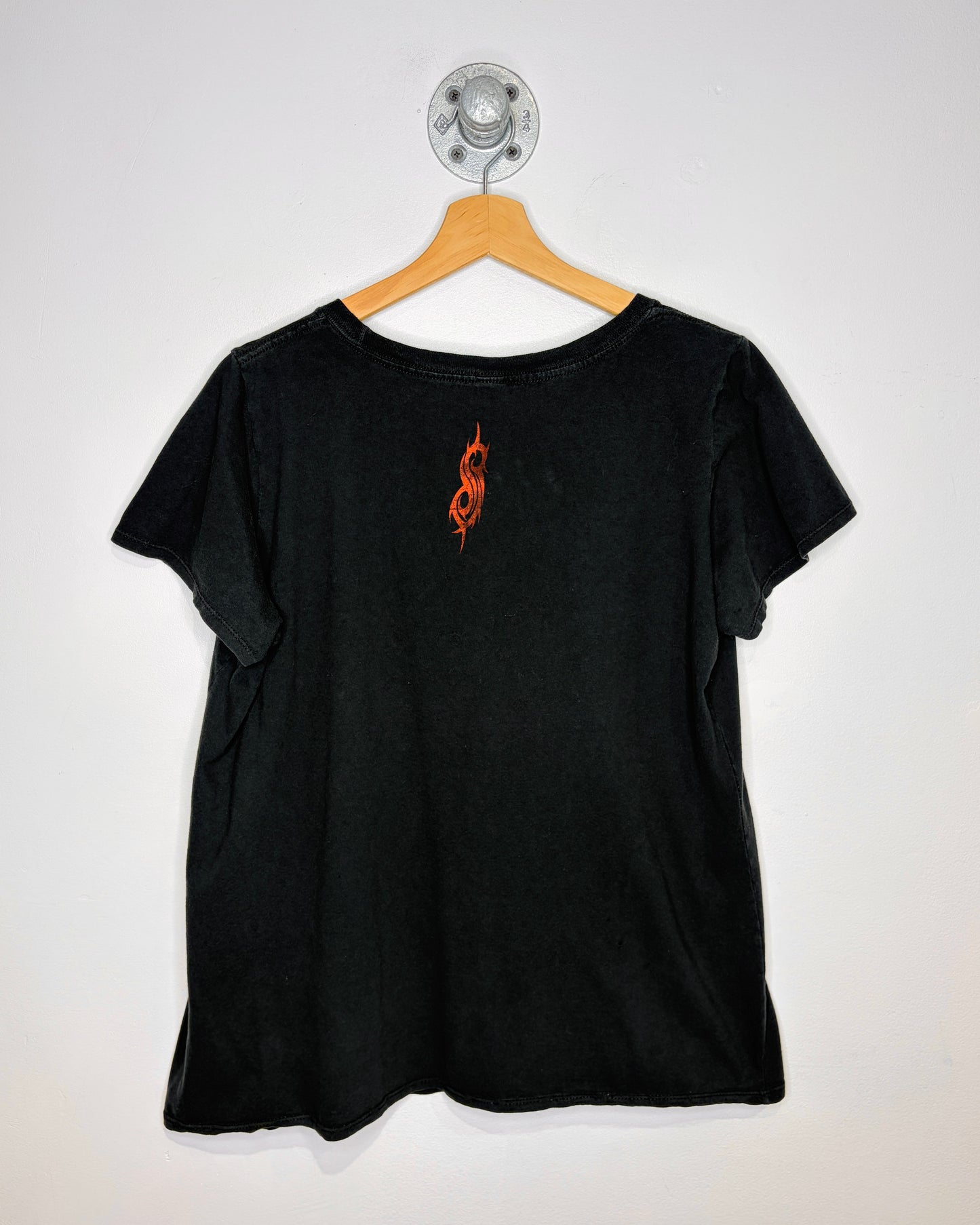 Women’s Slipknot Flag Black Band Tee Shirt