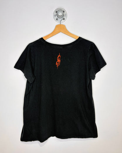 Women’s Slipknot Flag Black Band Tee Shirt