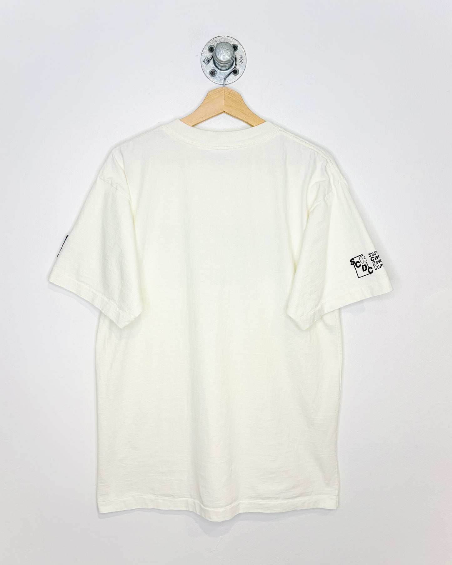 Vintage 90s “The Big Bike Ride” White Tee Shirt