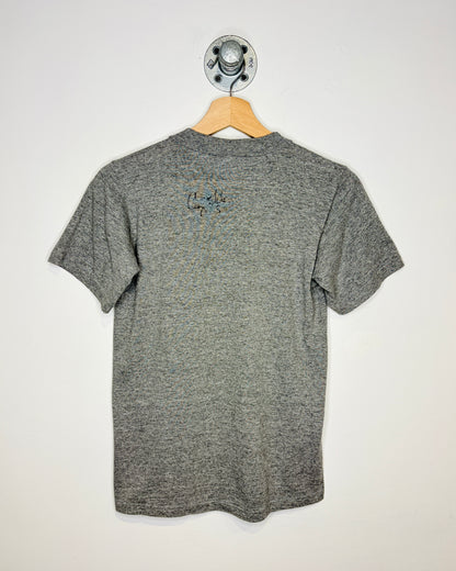 Vintage 90s Rock Mountain Elk Foundation Grey Tee Shirt