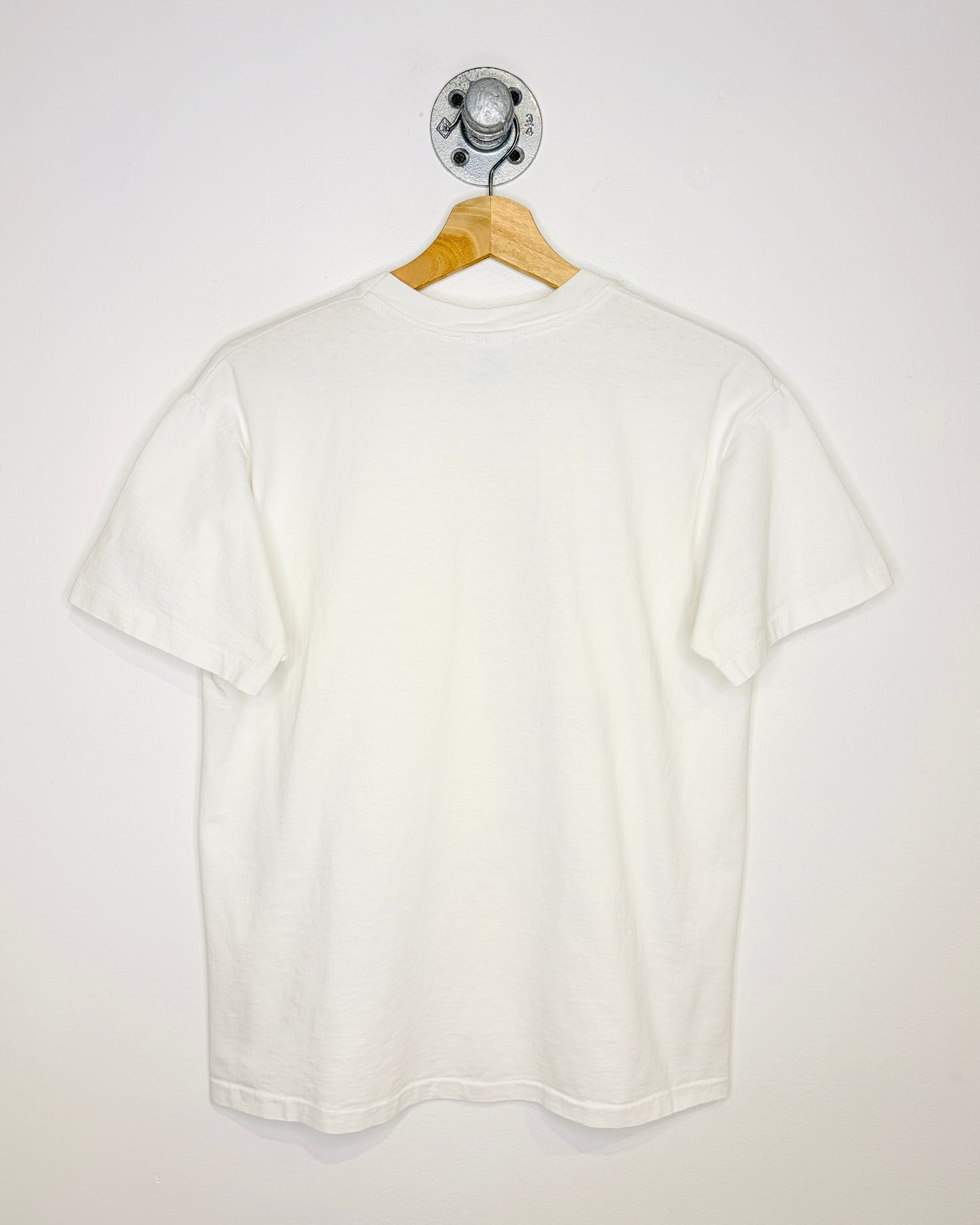 Vintage 1996 Mr. Bean Runner Bean White Promo Tee Shirt