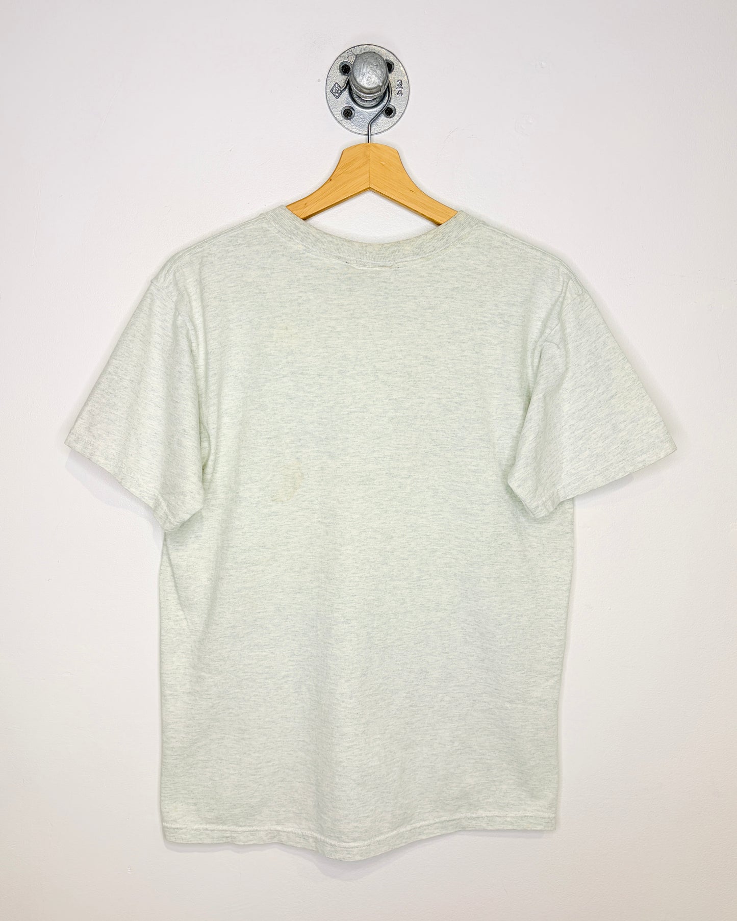 Vintage 90s Bootleg Polo Sport Ralph Lauren Logo Grey Tee Shirt