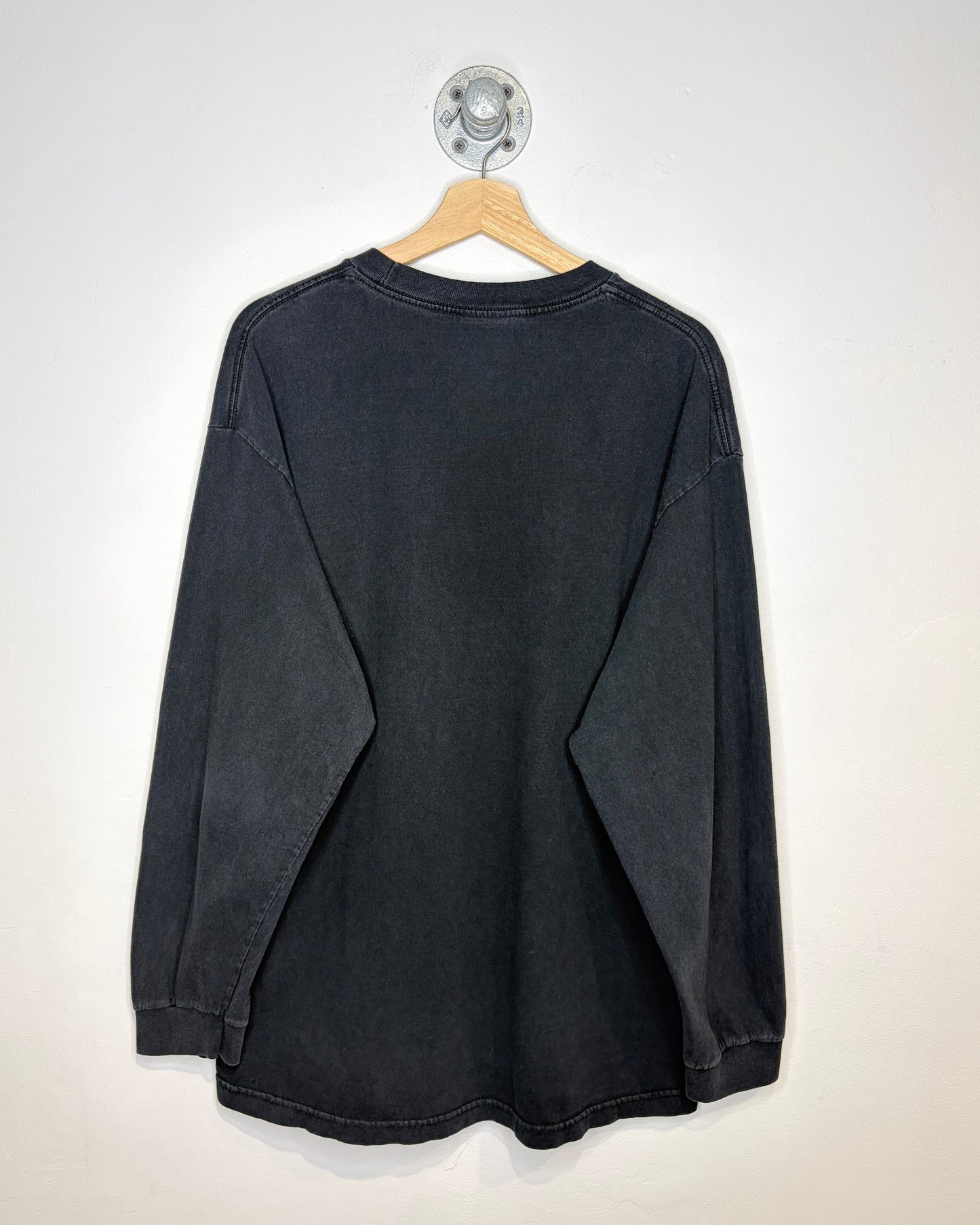 2000’s Tommy Hilfiger Crest Black Long Sleeve Shirt