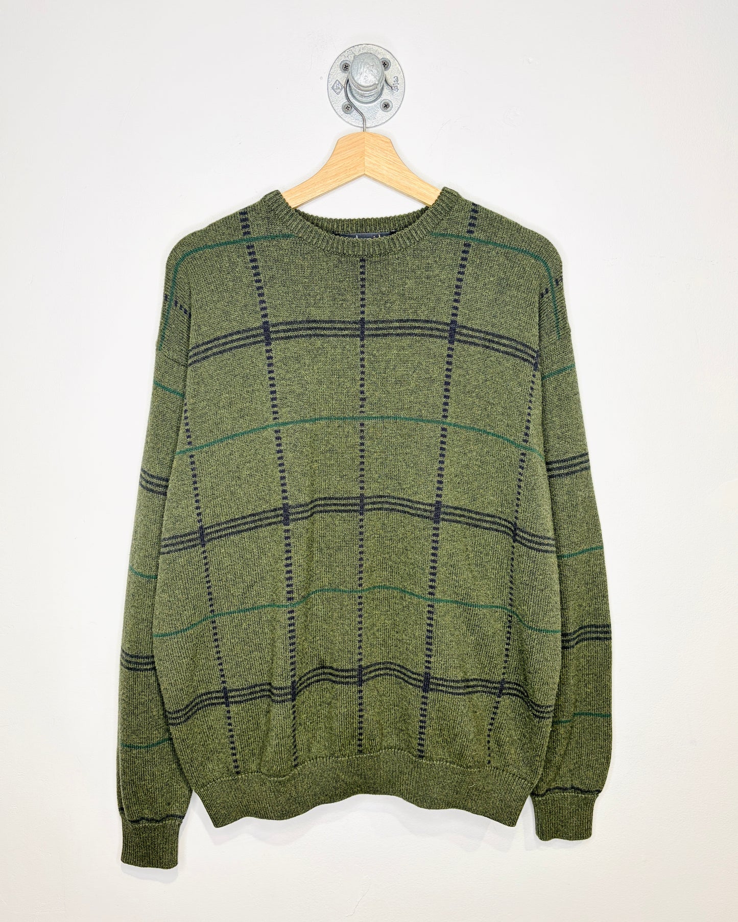 Vintage Northern Isles Green Sweater