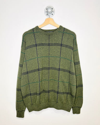 Vintage Northern Isles Green Sweater