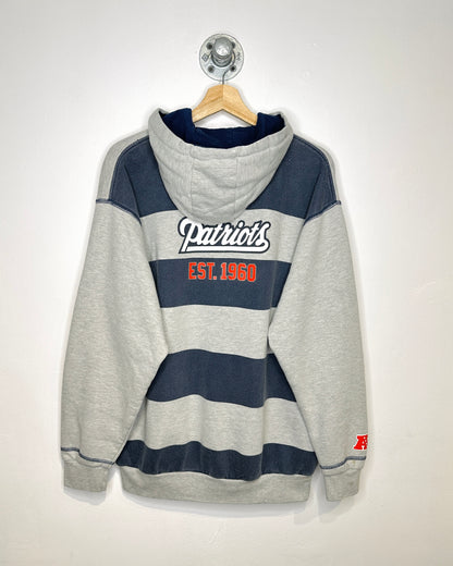 2000s NFL Pro Line New England Patriots Grey Hoodie