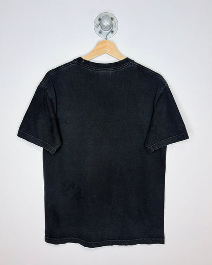 Y2K Crowned King Break The Silence Black Tee Shirt