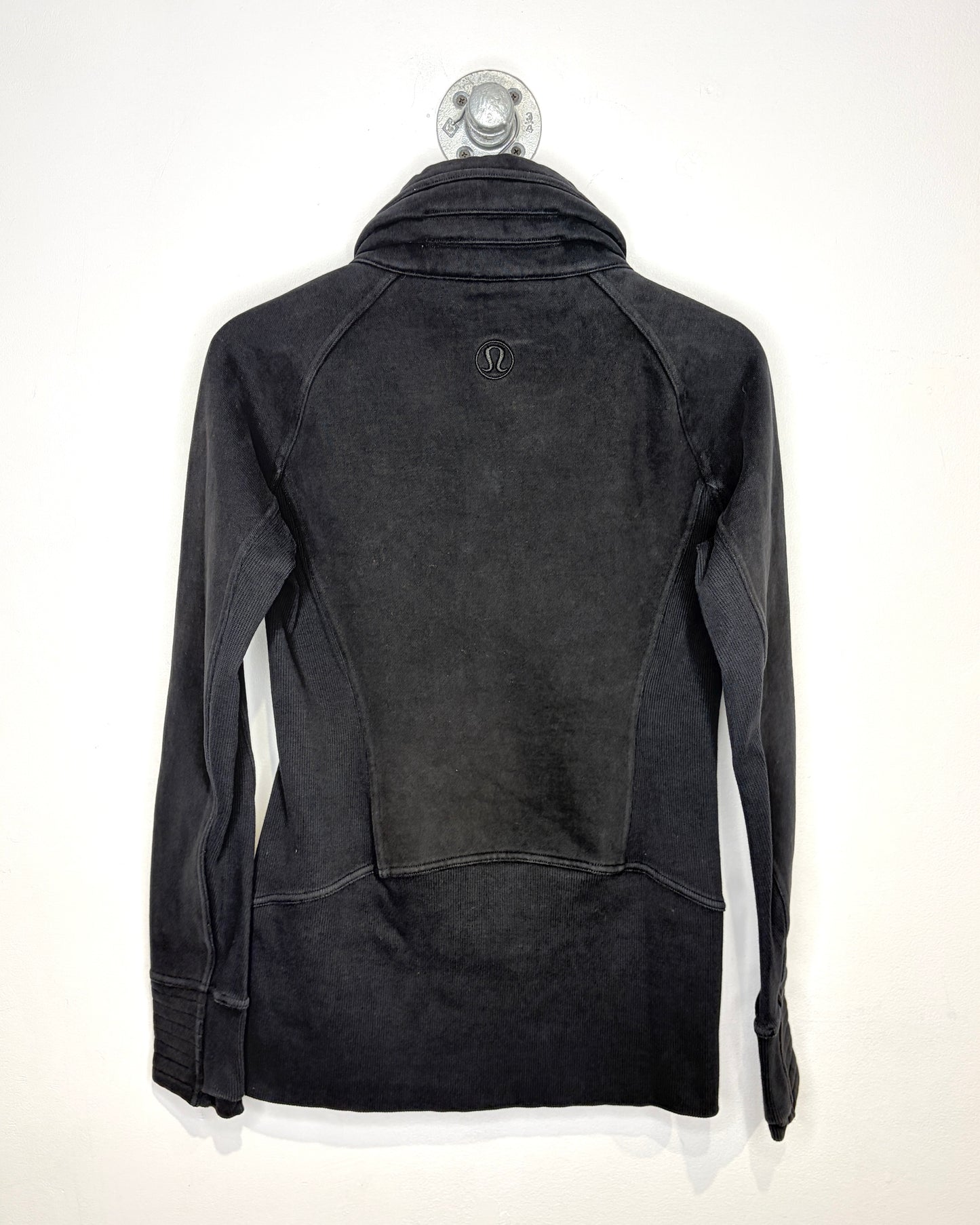 Lululemon Faded Black Zip Up Sweatshirt