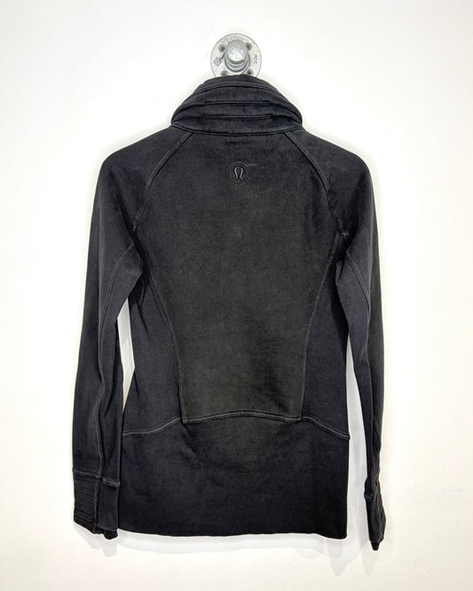 Lululemon Faded Black Zip Up Sweatshirt