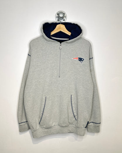 2000s NFL Pro Line New England Patriots Grey Hoodie