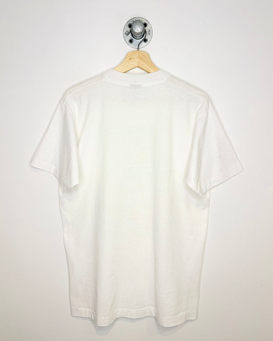 Vintage 90s King Neptune’s Seafood Harvest White Tee Shirt