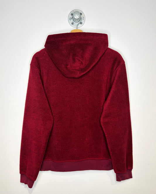 2000s GAP Dark Red Fleece Hoodie