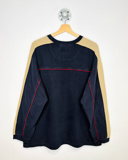 Vintage Y2K Nevada Textured Navy Sweatshirt