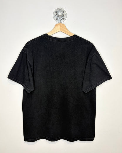 Vintage Sitting Bull Hunkpapa Sioux Leader Black Tee Shirt