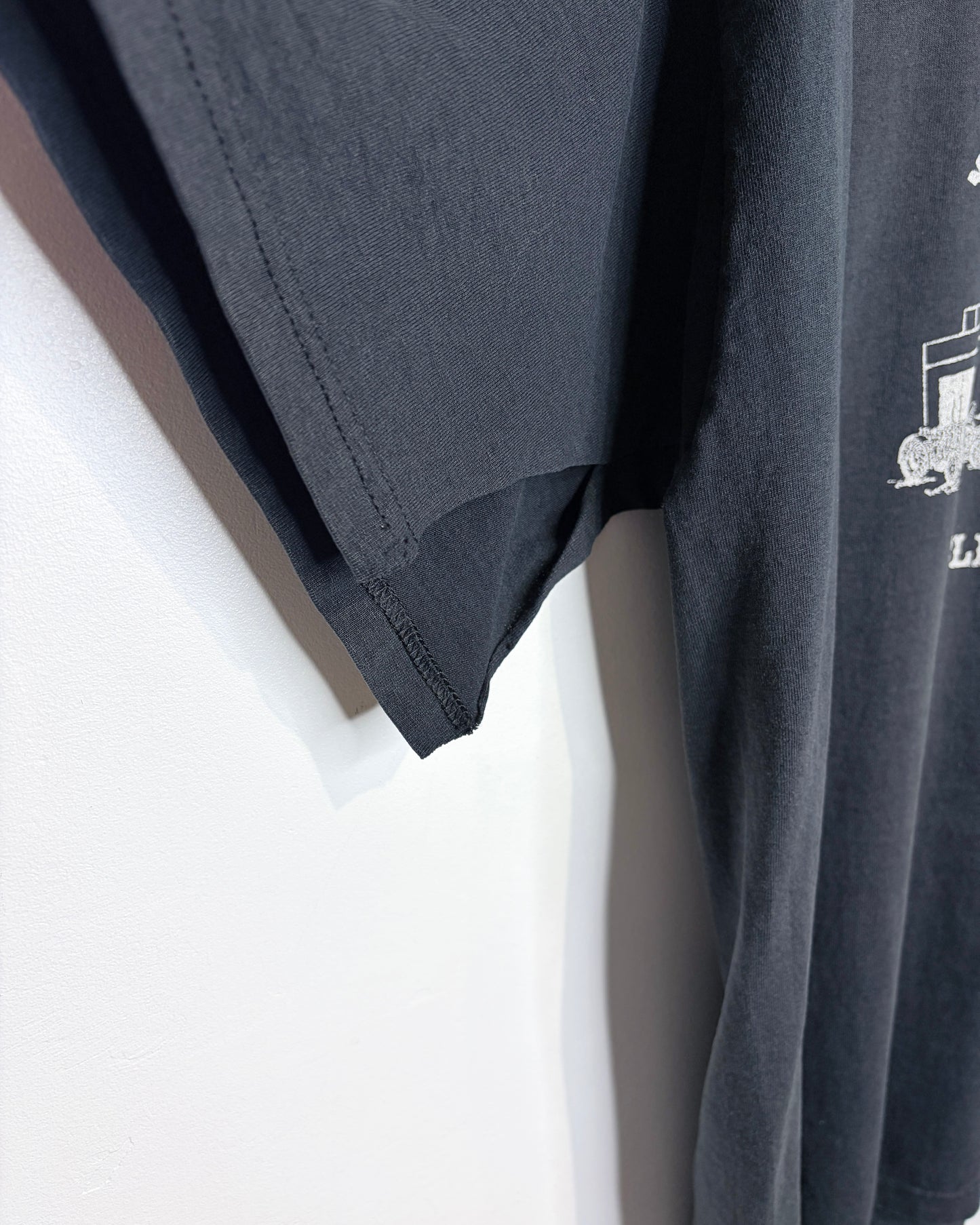 Vintage 90s Clive Alberta Hide Out Inn Black Tee Shirt