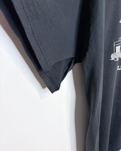 Vintage 90s Clive Alberta Hide Out Inn Black Tee Shirt