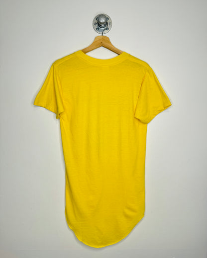 Vintage 1980 “S*x Excuse” Yellow V-Neck Shirt