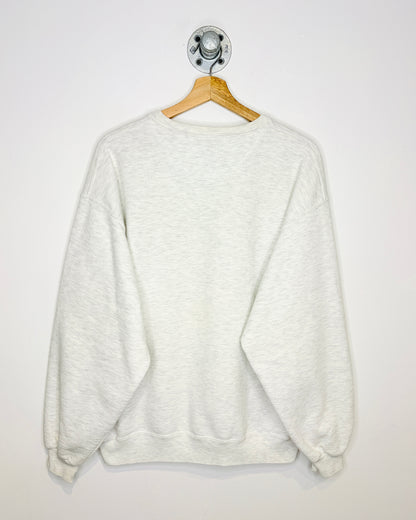 Vintage 90s Boxy Rocks Lacrosse Ash Grey Crewneck Sweatshirt