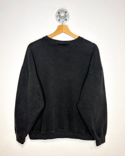 Vintage 1989 Hard Rock Cafe Whistler Boxy Black Crewneck Sweatshirt