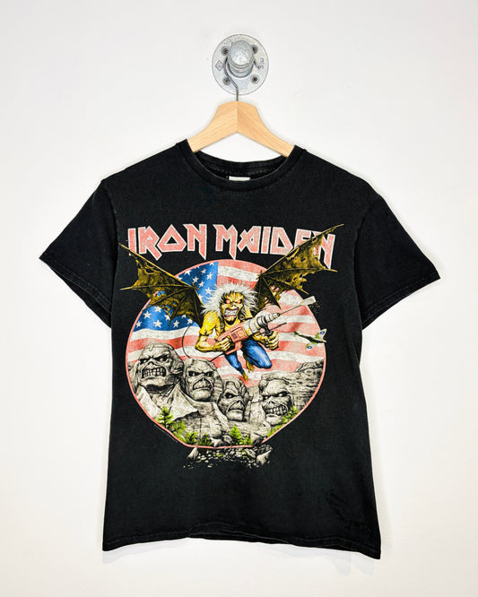 Iron Maiden Legacy Of The Beast Tour Black Tee Shirt