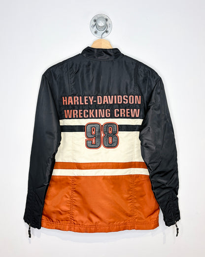 2000s Harley Davidson Wrecking Crew Women’s Nylon Jacket