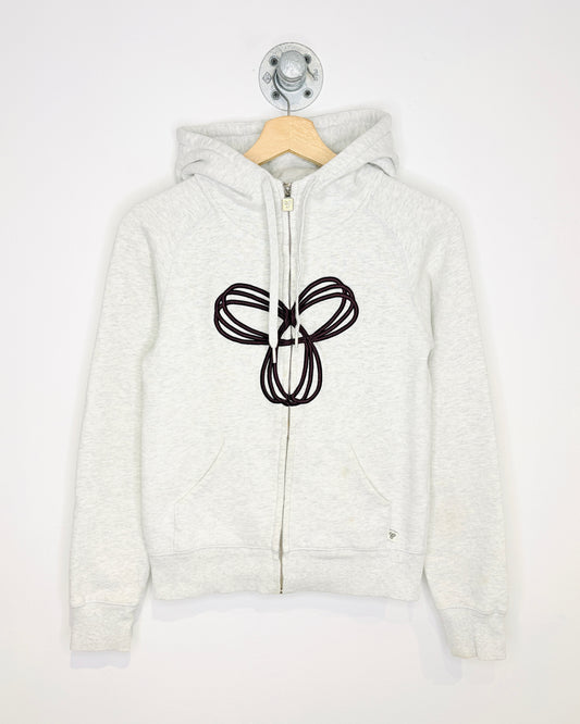 Women’s TNA Aritzia Ash Grey Zip Up Hoodie