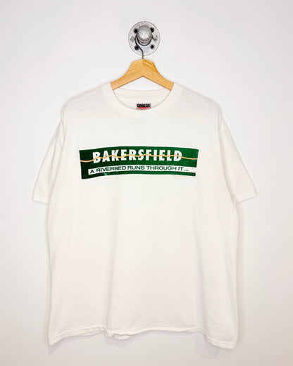 Vintage 1994 Bakersfield California White Tee Shirt