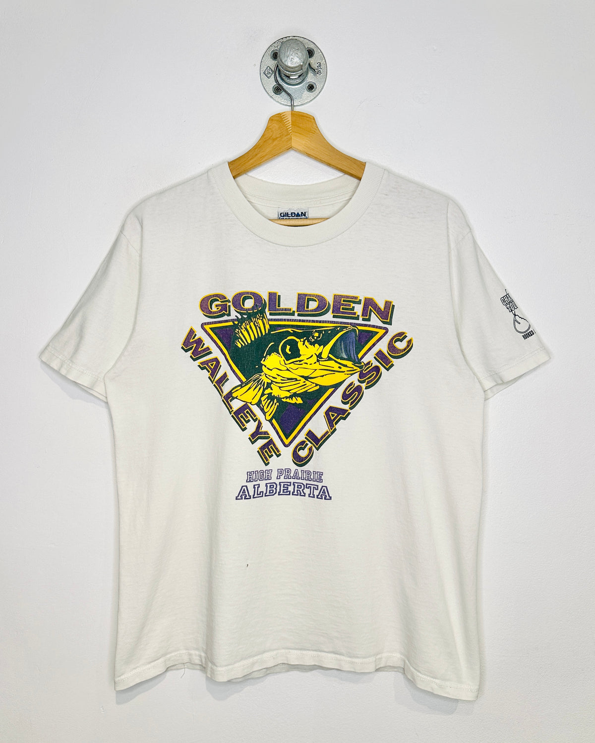 Vintage High Prairie Golden Valley Classic White Tee Shirt