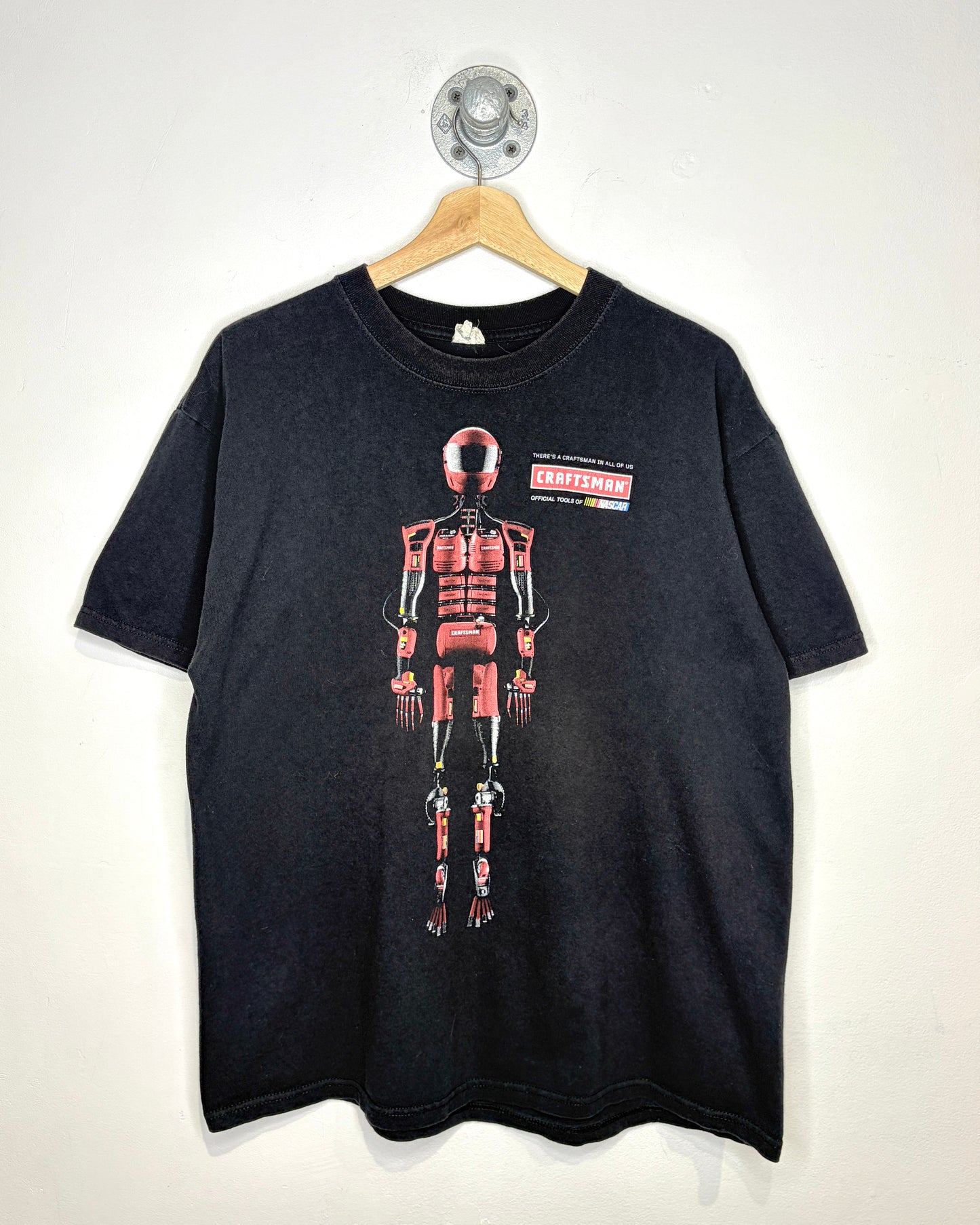 2000s Craftsman NASCAR Black Tee Shirt