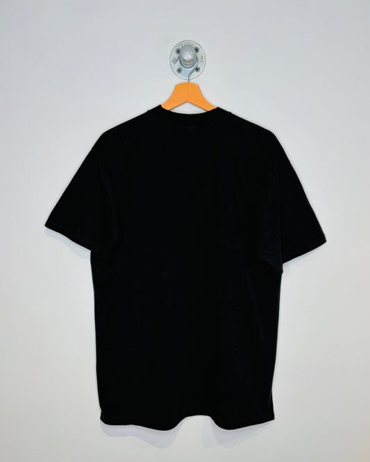 Vintage 1998 Moose Convention Graphic Black Tee Shirt