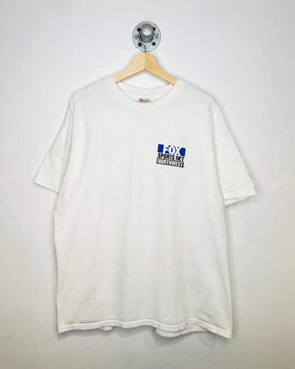 Vintage Fox Sportsnet Northwest White Tee Shirt