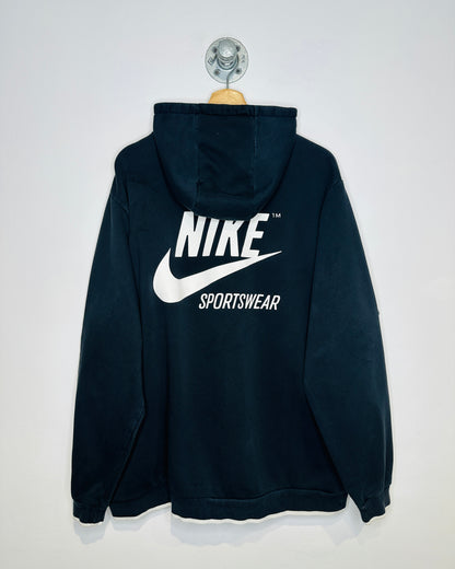 Nike Sportswear Faded Black Zip Up Hoodie