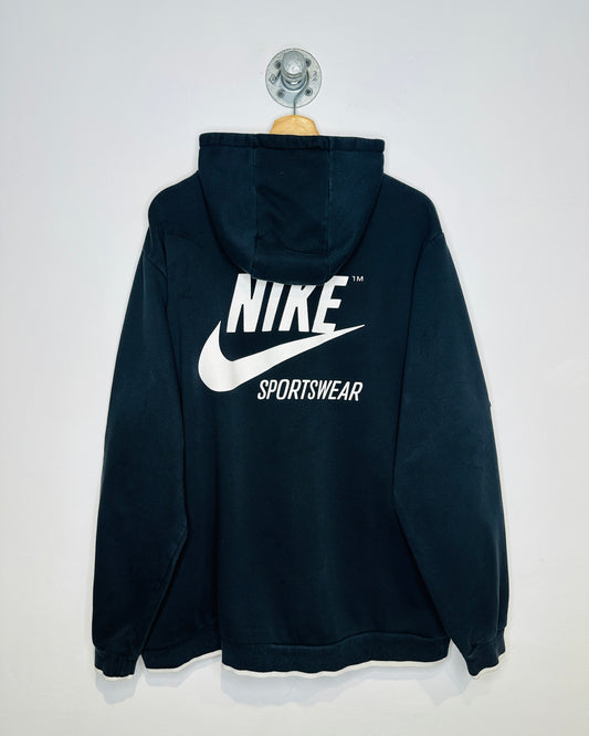 Nike Sportswear Faded Black Zip Up Hoodie