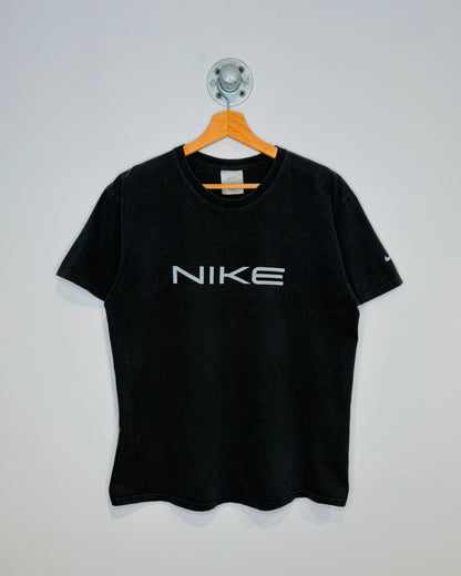 Nike Logo Faded Black Tee Shirt