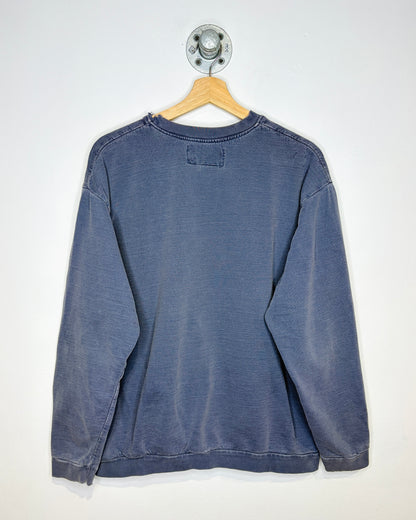 Vintage 90s ENUF Internationale Faded Slate Crewneck Sweatshirt