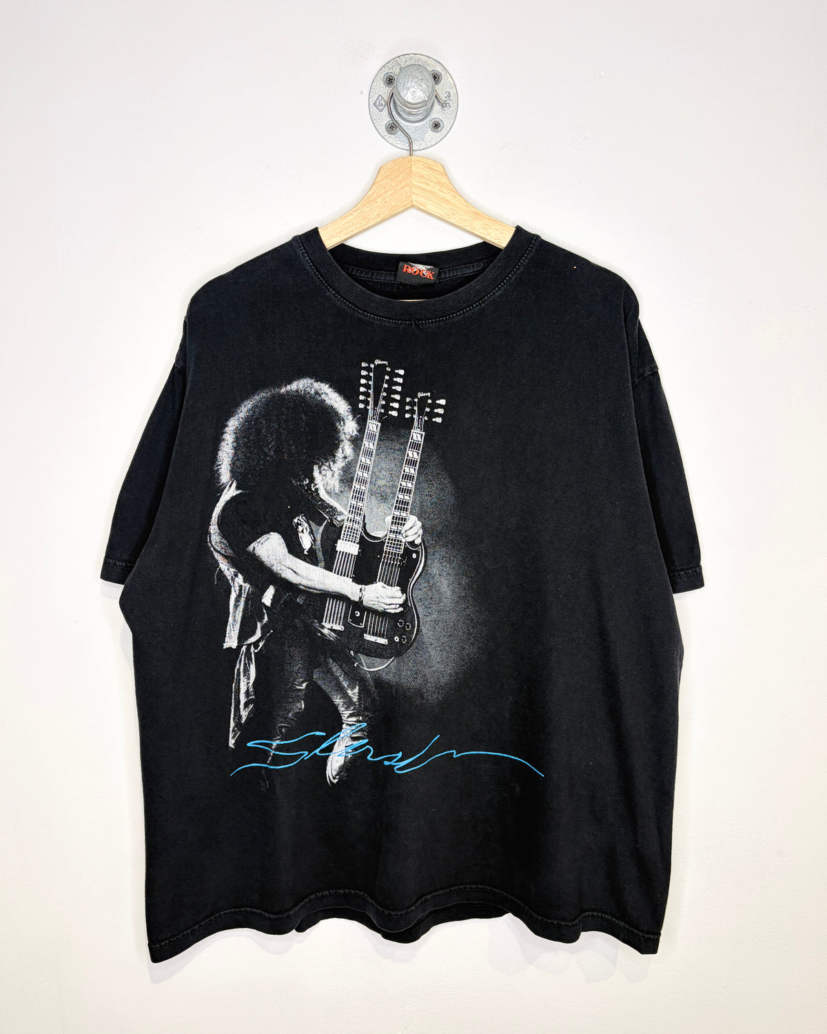 2000s Slash Black Band Tee Shirt