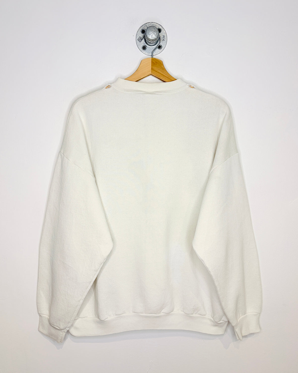 Vintage 1997 Looney Tunes Tweety Bird Sunflower White Crewneck Sweatshirt