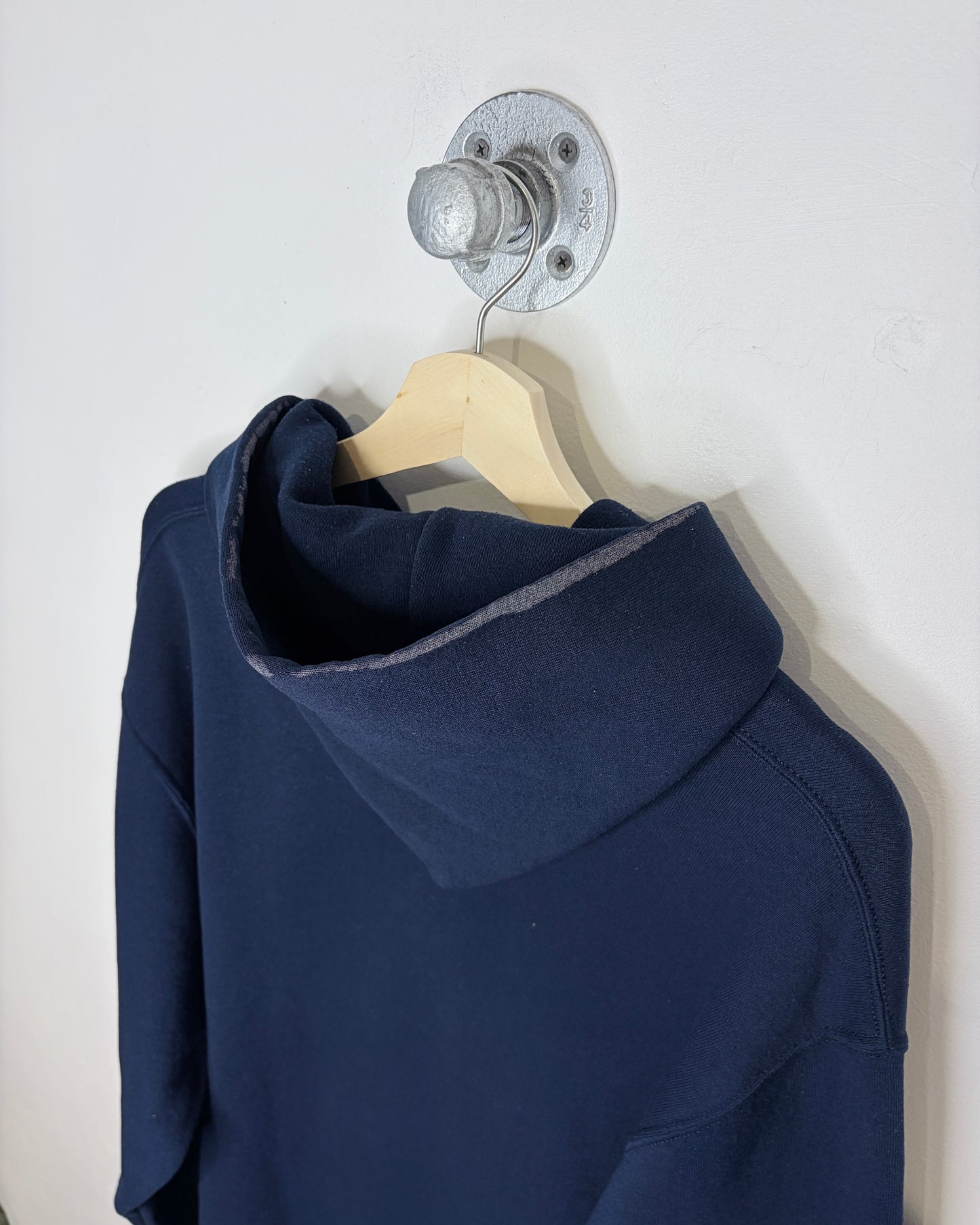 Vintage Russell Michigan Navy Blue Hoodie