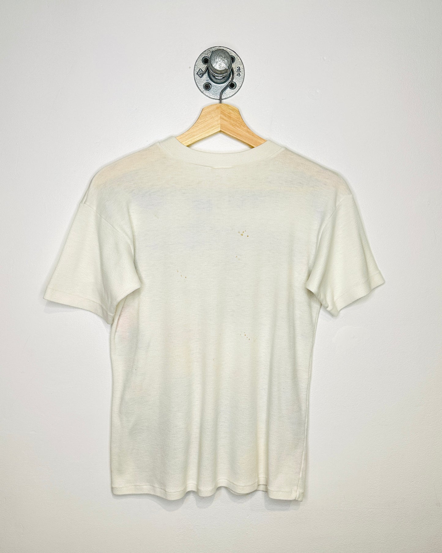 Vintage Hand Painted Maui Hawaii White Tee Shirt