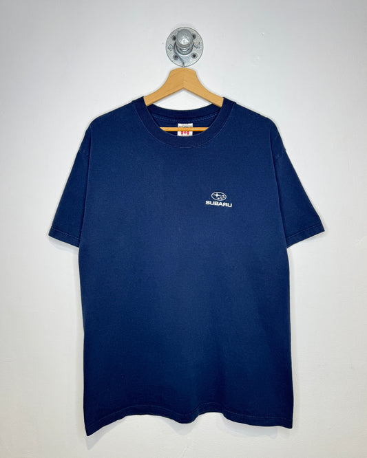 Vintage 90s Subaru Team Navy Tee Shirt