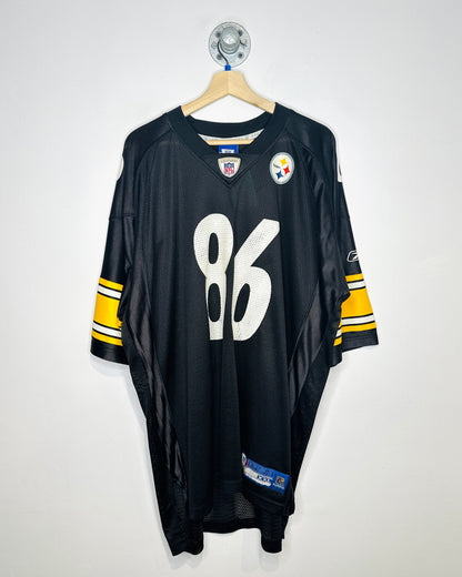 2000s Pittsburgh Steelers Black Ward Football Jersey