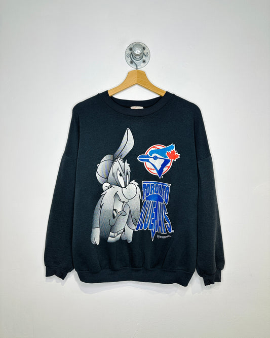 Vintage 1994 Toronto Blue Jays Black Crewneck Sweatshirt
