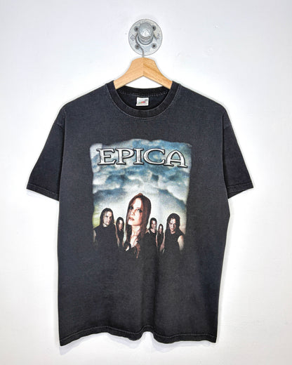 2000s Epica Black Band Tee Shirt